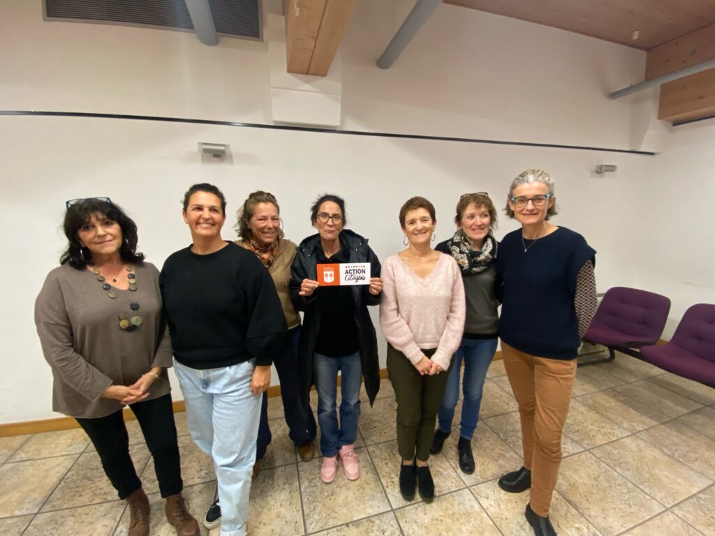 Le jury du label "action portée par les citoyens" à Villeuve-lès-Maguelone.